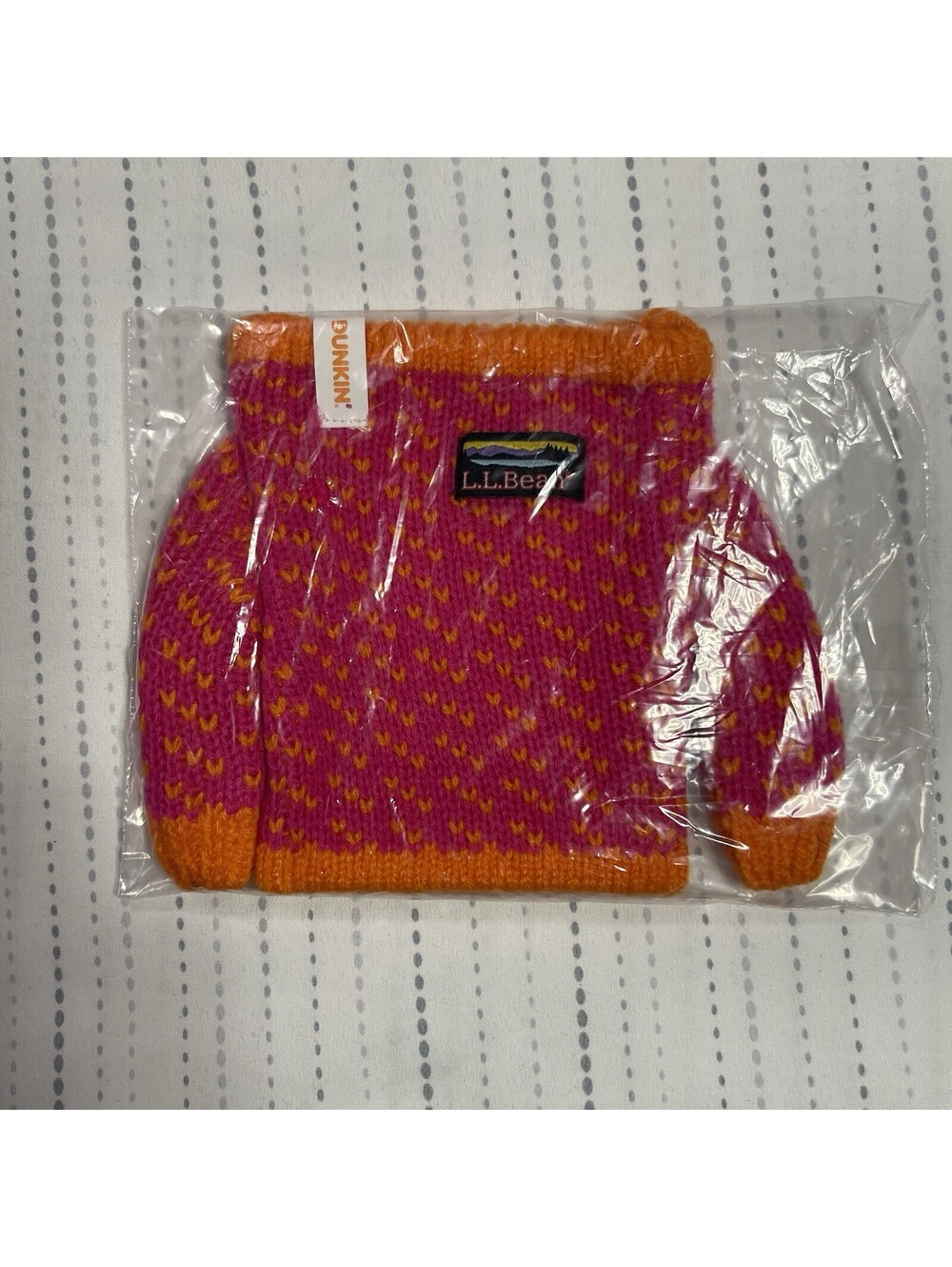 Dunkin’ L.L. BEAN Cup Sweater Sleeve Limited Edition 2026 New IN HAND RARE
